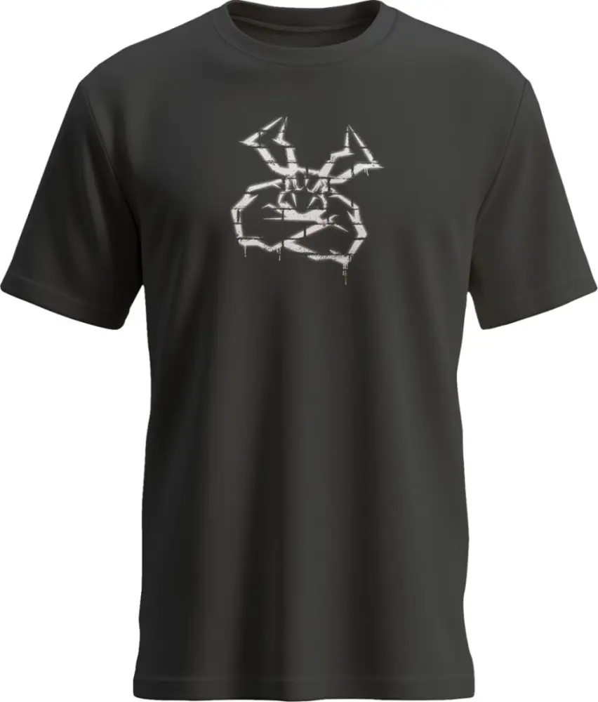 MOOSE OFFROAD SOFT-GOODS - TEE AGROID GRAFFITI BLACK 2XL - 303024444