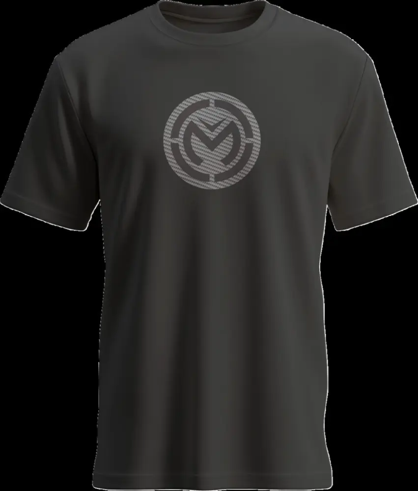 MOOSE OFFROAD SOFT-GOODS - TEE CARBONIZER BLACK LG - 303024447
