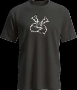 MOOSE OFFROAD SOFT-GOODS - TEE AGROID GRAFFITI BLACK XL - 303024443
