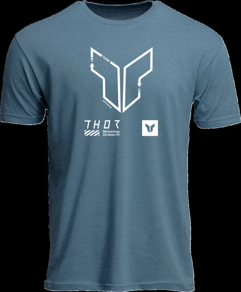THOR - TEE TRAX HEATHER SLATE BLUE SM - 303024564