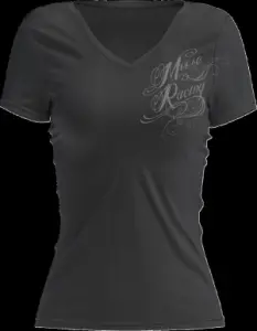 MOOSE OFFROAD SOFT-GOODS - TEE WMN FLOURISH SCRIPT BLACK  - 30314286