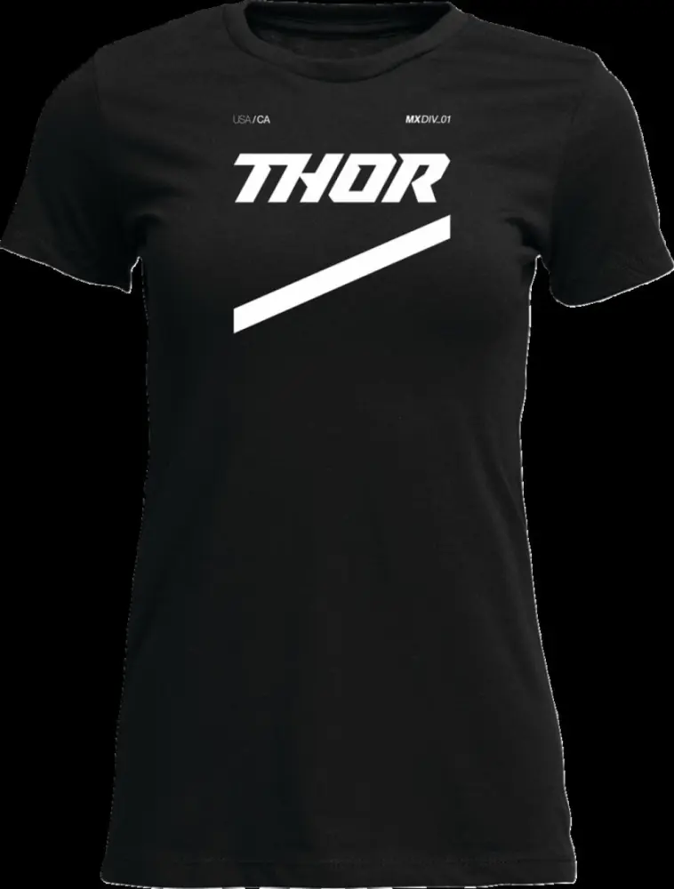 THOR - TEE WOMENS BRAVE BLACK SM - 30314296