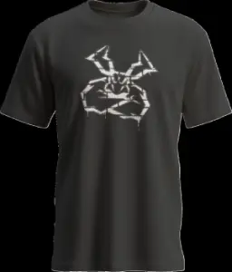 MOOSE OFFROAD SOFT-GOODS - TEE YTH AGROID GRAFITTI BLACK  - 30323821