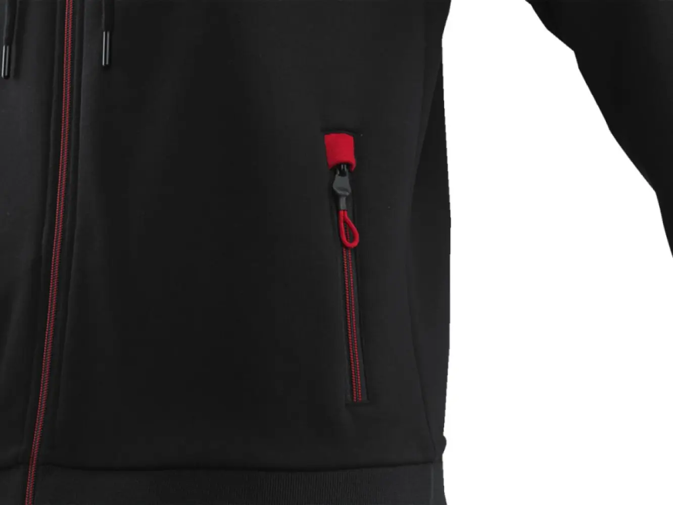 AKRAPOVIC - ZIP HOODIE BLACK MEN 2XL - 30506677