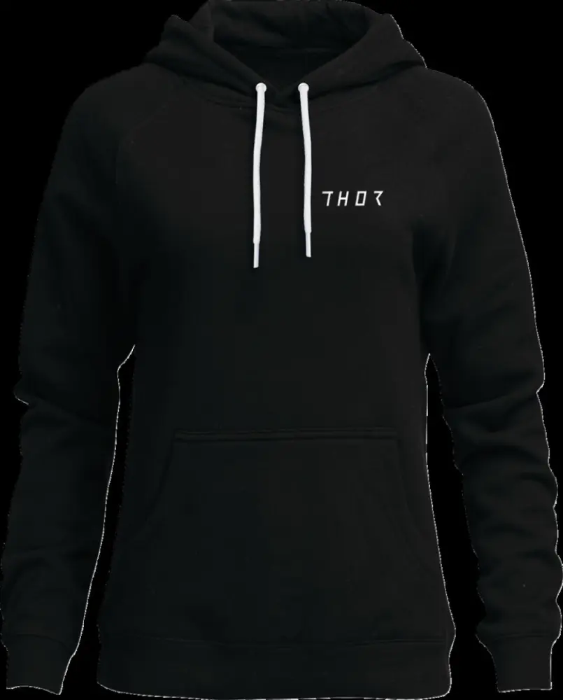THOR - HOODIE WOMENS TRAX BLACK MD - 30511236