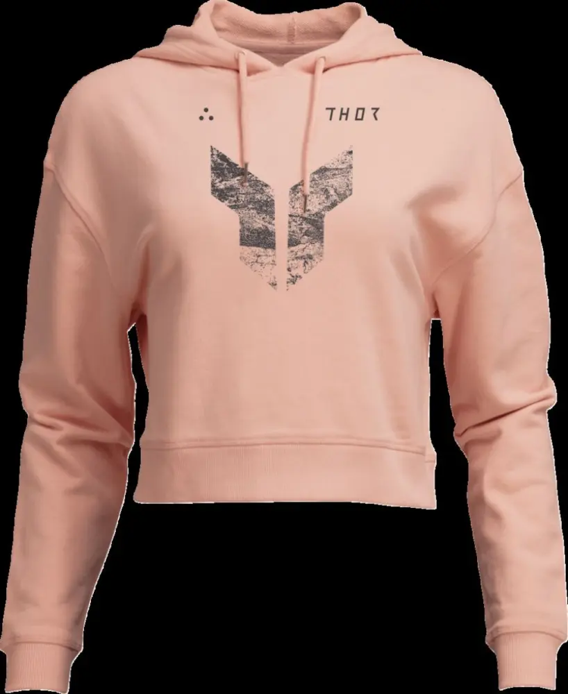 THOR - HOODIE WOMEN CROP ICONIC PK MD - 30511250
