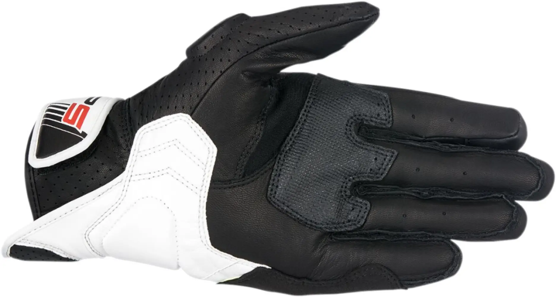 ALPINESTARS (ROAD) - GLOVE SP-5 B/W/R S - 33013042