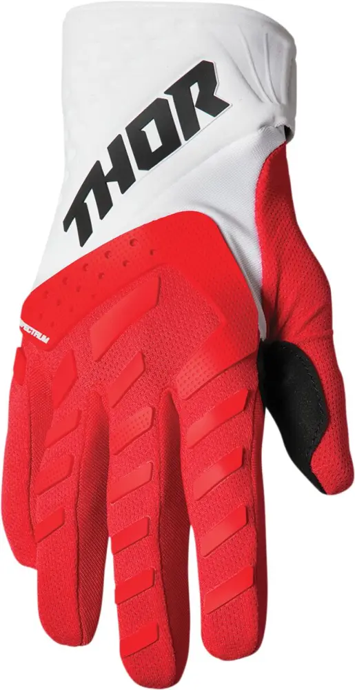 THOR - GLOVE SPECTRUM RED/WH LG - 33306840