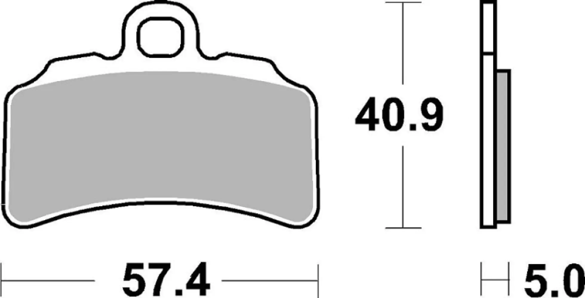 SBS - BRAKE PAD SINT OFF RACE - 17213318