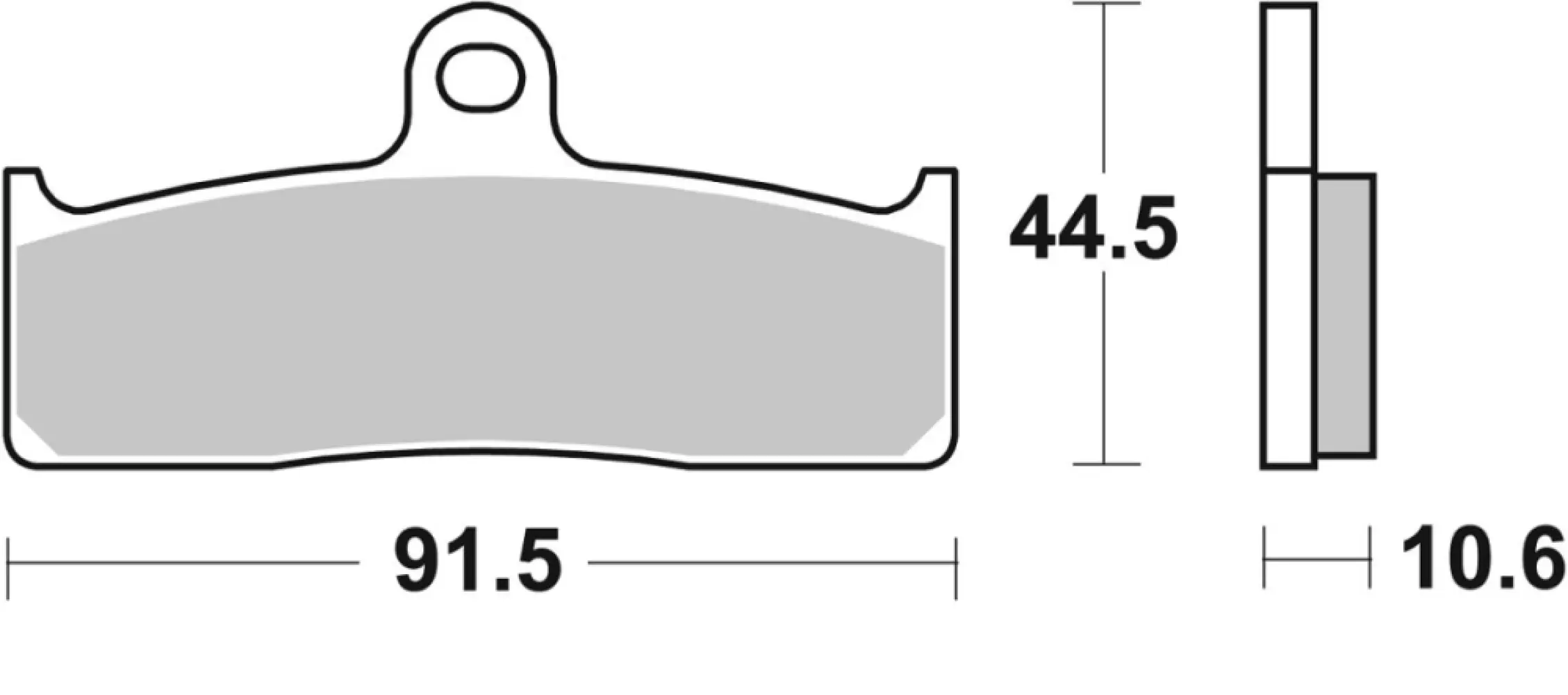 SBS - BRAKE PAD SINT RACE - 17213448