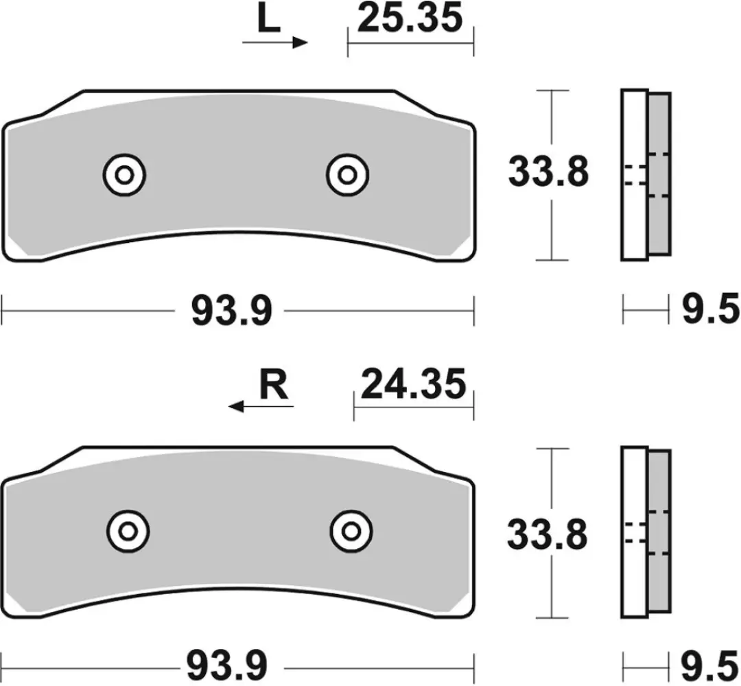SBS - BRAKE PAD SINT RACE - 17213466