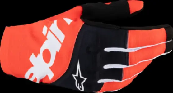 ALPINESTARS(MX) - GLOVE MX TECHSTAR BLK/ORG S - 33307896