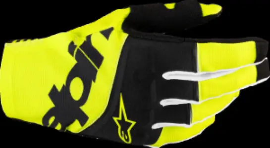 ALPINESTARS(MX) - GLOVE MX TECHSTAR BK/YW S - 33307911