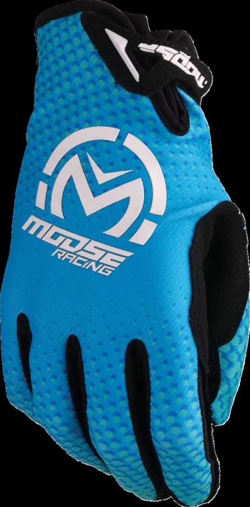 MOOSE OFFROAD SOFT-GOODS - GLOVE SX1 BLUE LG - 33308056