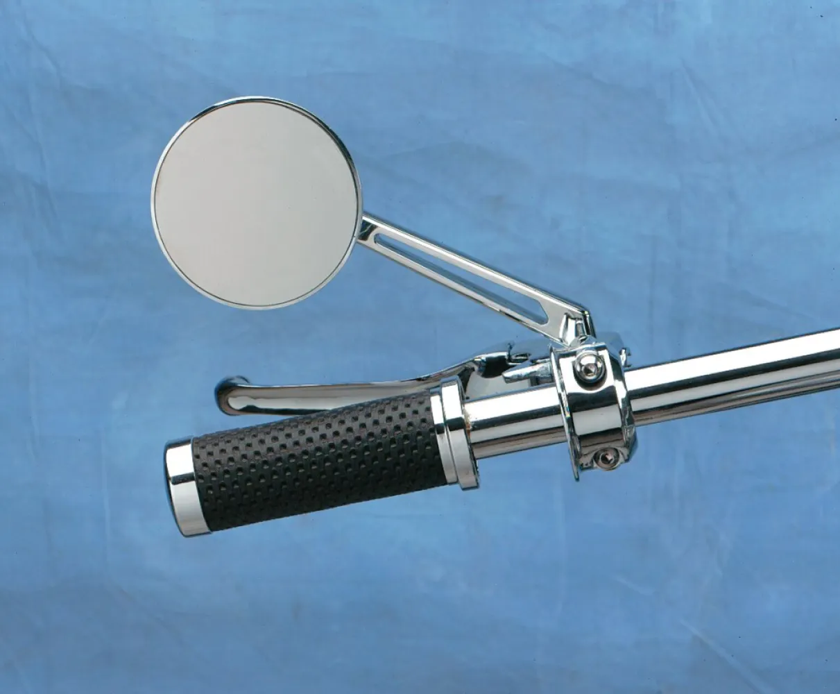 DRAG SPECIALTIES - ROUND MIRROR W/LONG STEM - DS302156