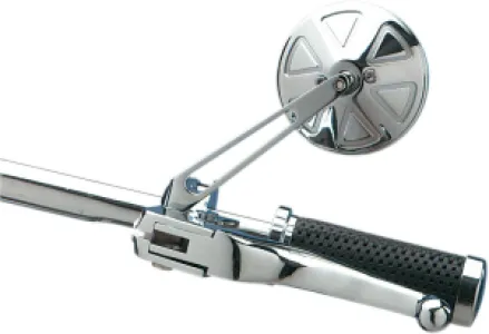 DRAG SPECIALTIES - ROUND MIRROR W/SHORT STEM - DS302155