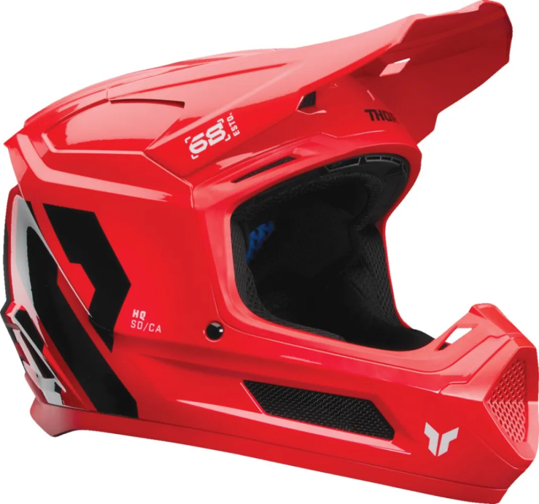 THOR - HELMET FLEET YOUTH FORGE RED S - 01111683