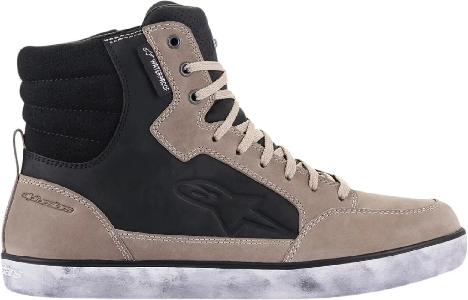 ALPINESTARS (ROAD) - SHOE J-6 WP BK/WT 13 - 34052822