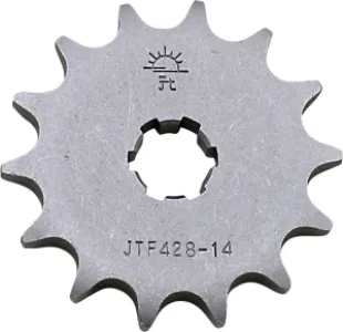 JT SPROCKETS - SPROCKET FRONT 14T 428 - JTF42814