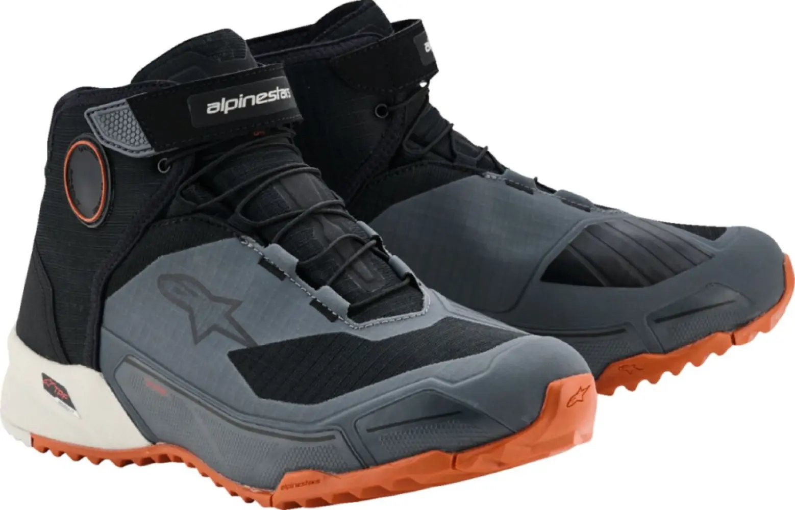ALPINESTARS (ROAD) - SHOES CR-X DS BLACK/GRAY/RUST  - 34053859