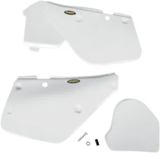 MAIER - SIDEPLATES YZ125 86-7 WHT - M23473