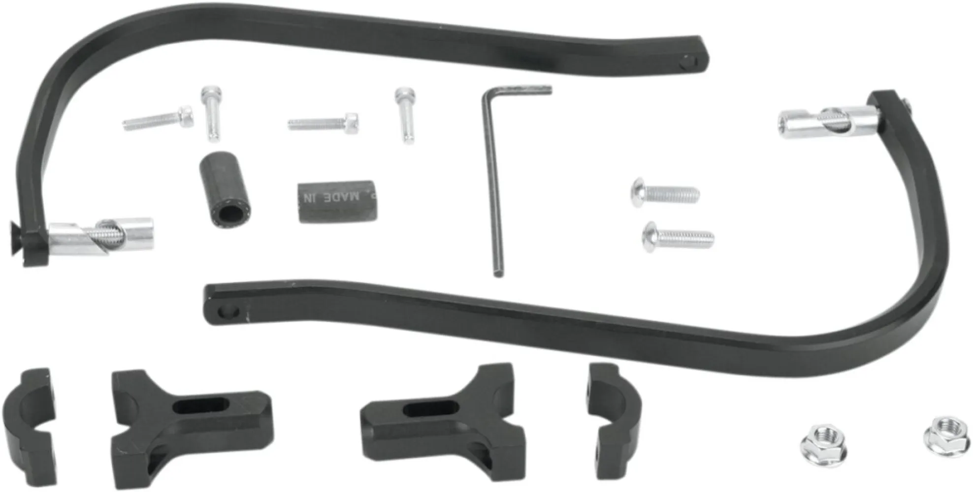 MOOSE OFFROAD HARD-PARTS - ALUM HANDGRDS BLACK - M60024
