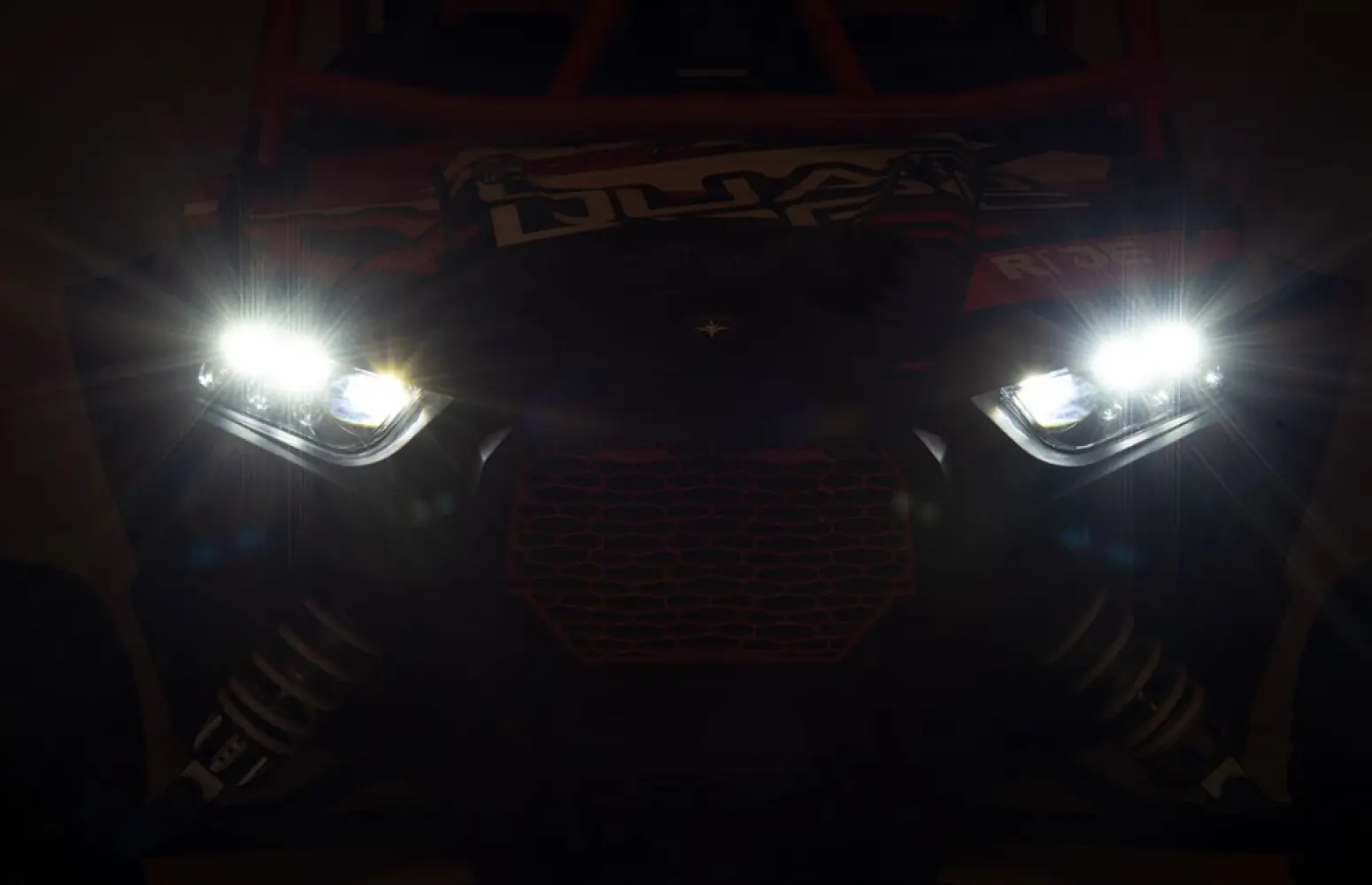 MOOSE OFFROAD FOUR WHEEL - LED HDLGHT RZR900/1000 BK - 20012228
