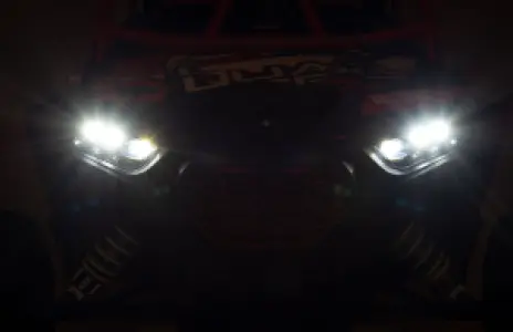 MOOSE OFFROAD FOUR WHEEL - LED HDLGHT RZR900/1000 BK - 20012228