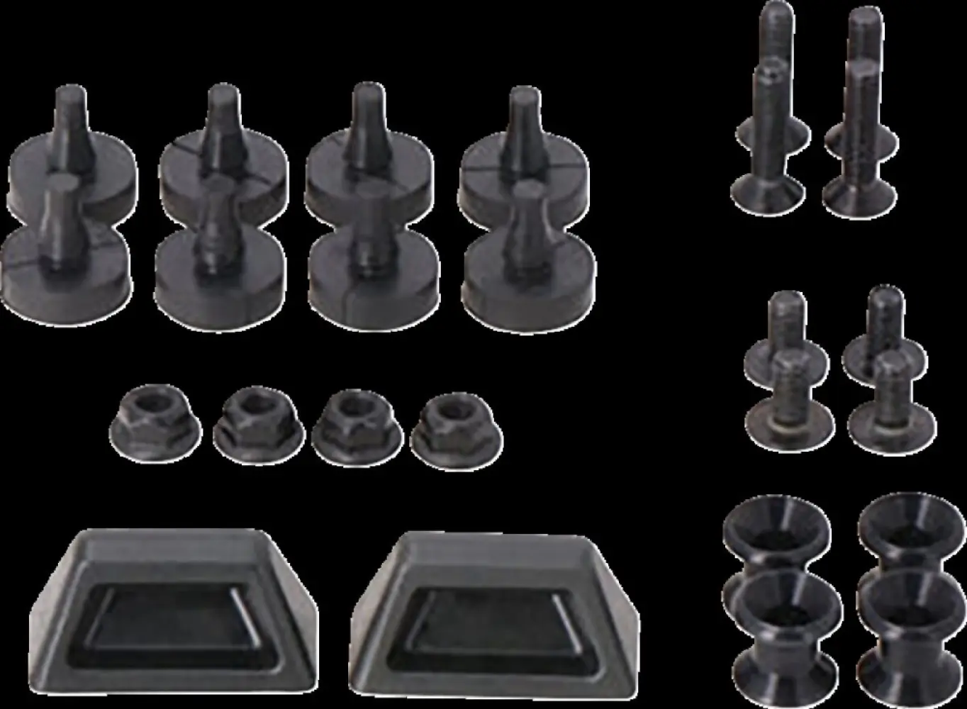 SW-MOTECH - ADAPTER KIT DUSC PRO SIDE CARR - 35011998