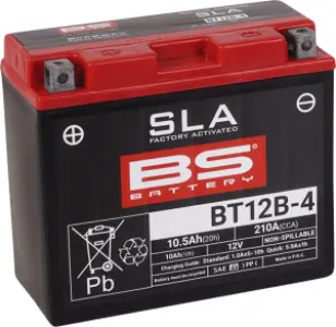 BS BATTERY - BATTERY BS BT12B-4 SLA - 21130623