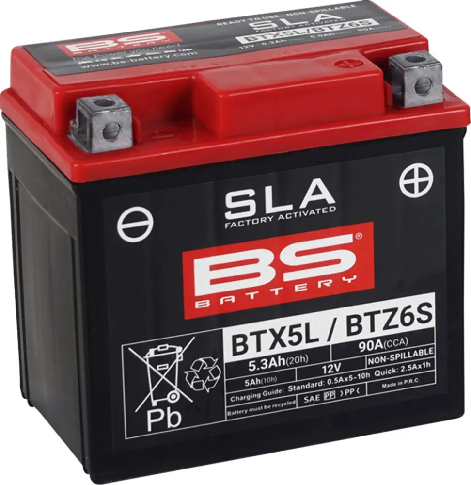 BS BATTERY - BATTERY BS BTX5L/BTZ6S SLA - 21130627