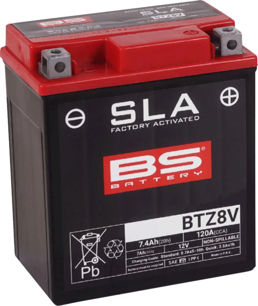 BS BATTERY - BATTERY BTZ8V SLA - 21130837