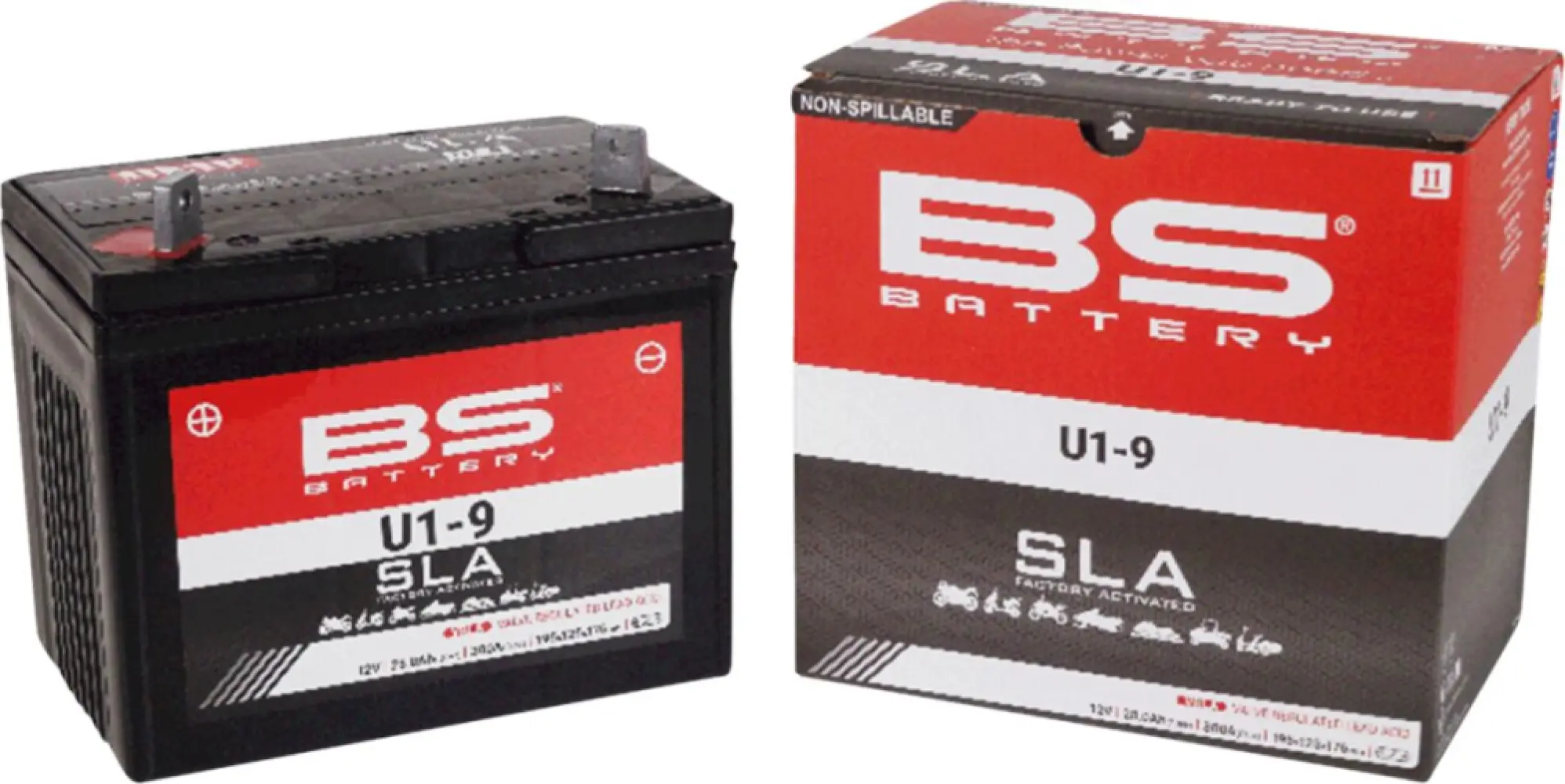 BS BATTERY - BATTERY BS U1-9 SLA - 21130900