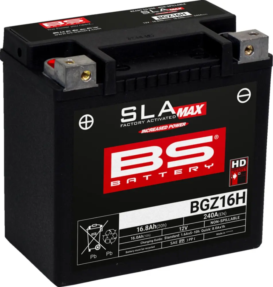 BS BATTERY - BATTERY BS BGZ16H SLA-MAX - 21130937