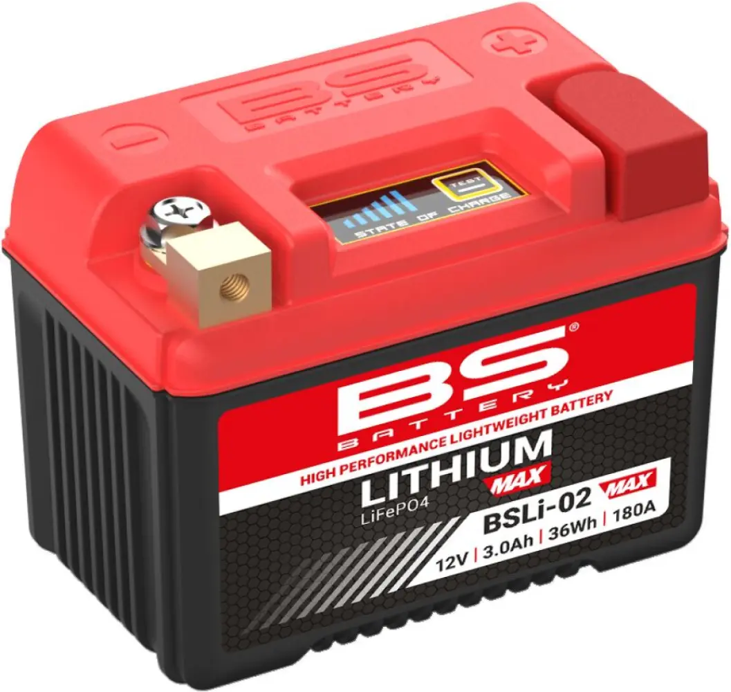 BS BATTERY - BATTERY LITHIUM-MAX BSLI-02 - 21130938