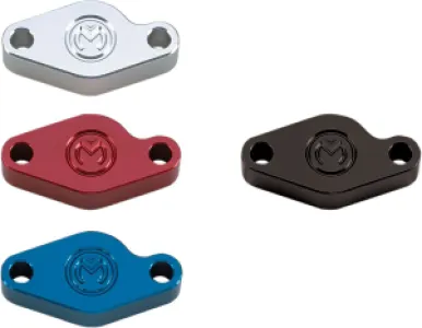 MOOSE OFFROAD HARD-PARTS - MSE E-BRK BLK OFF PLT POL - M88050