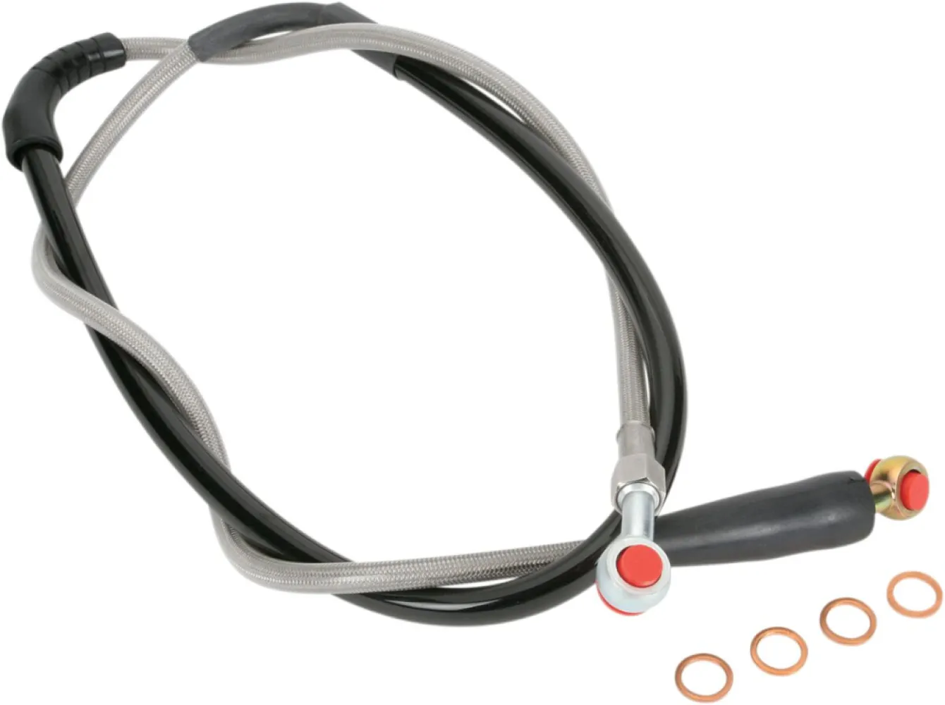 MOOSE OFFROAD HARD-PARTS - LINE BRK SS FR-CR/CRF/XR - MH021043