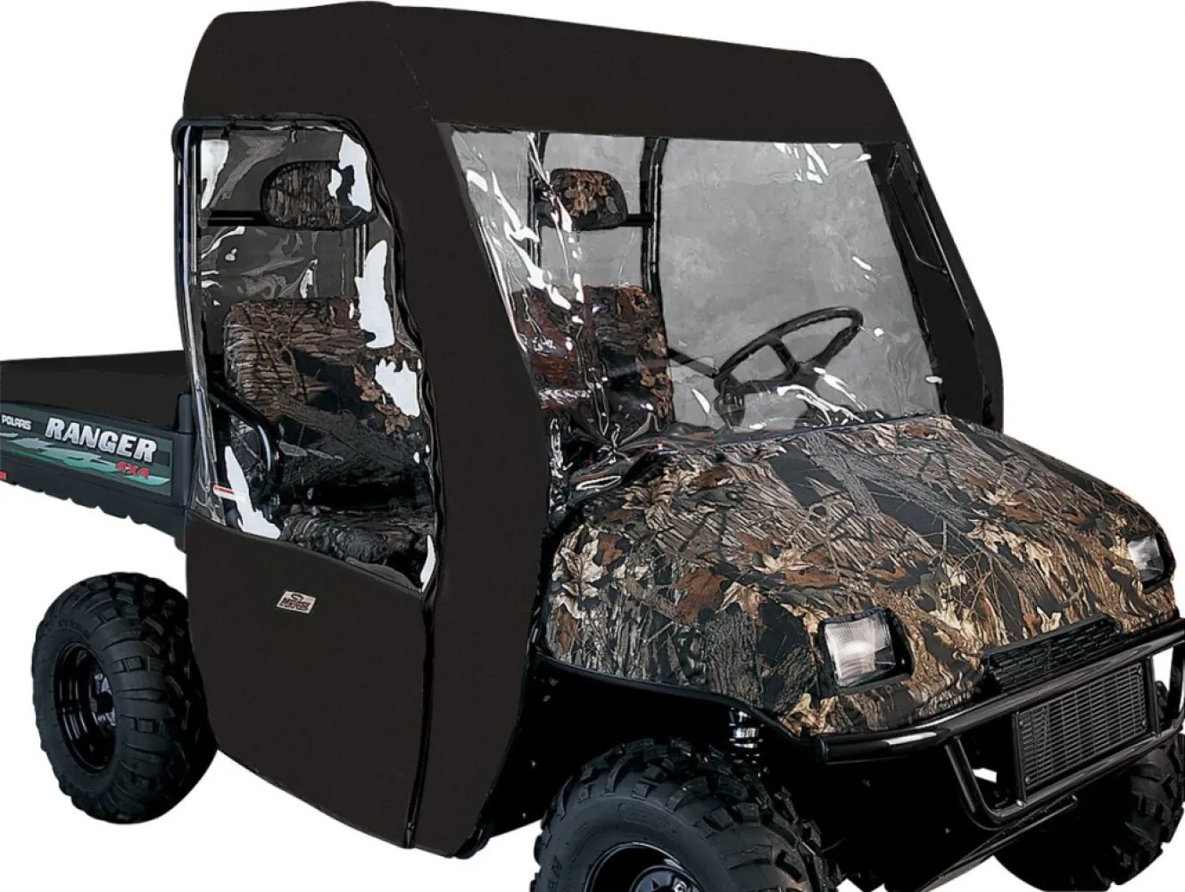 MOOSE OFFROAD FOUR WHEEL - CAB ENCLSRE POL RNGR-BLK - MUDPR100