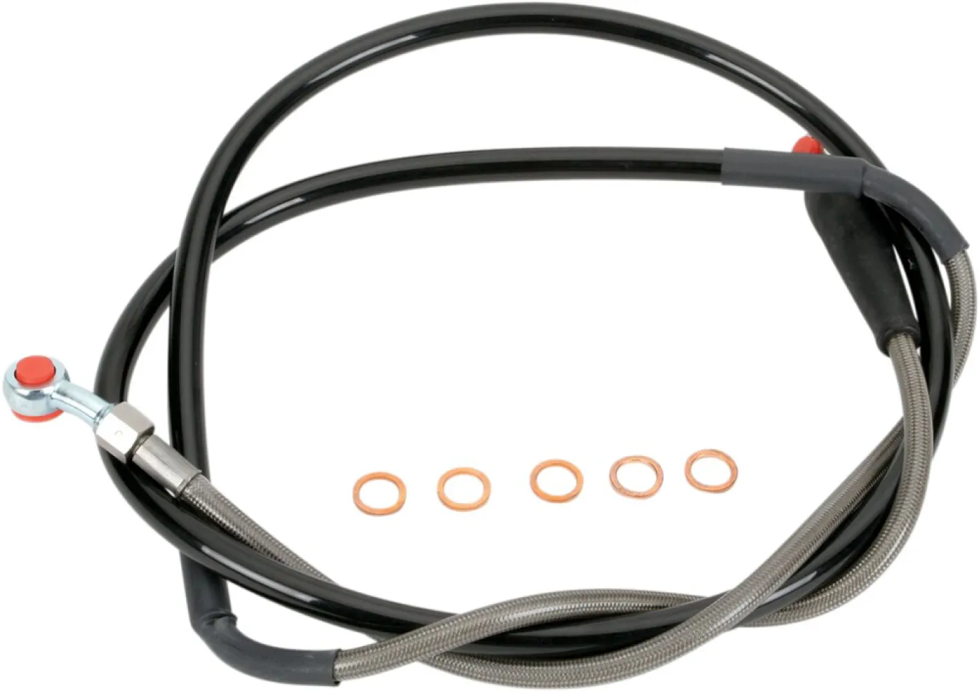 MOOSE OFFROAD HARD-PARTS - LINE BRK SS FR-YZ/WR W/HL - MY011046