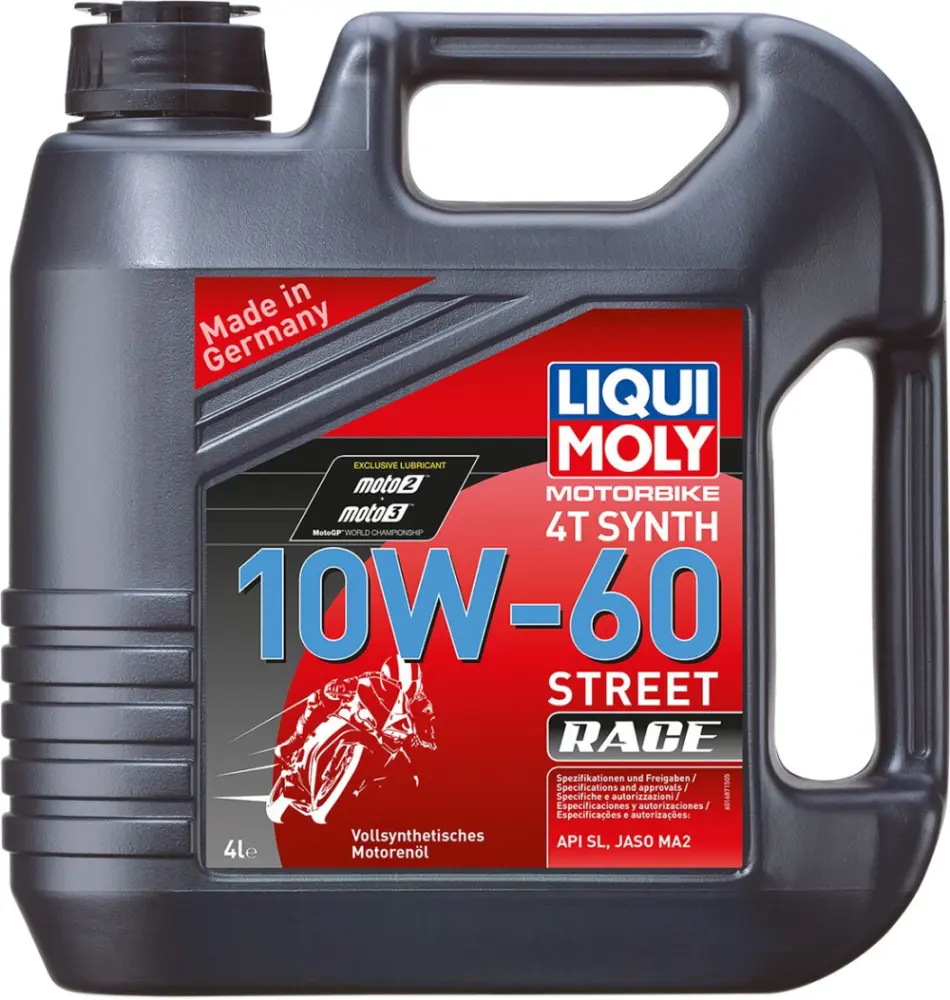 LIQUI MOLY - 4T SYN 10W-60 STR R 20L - 36010421