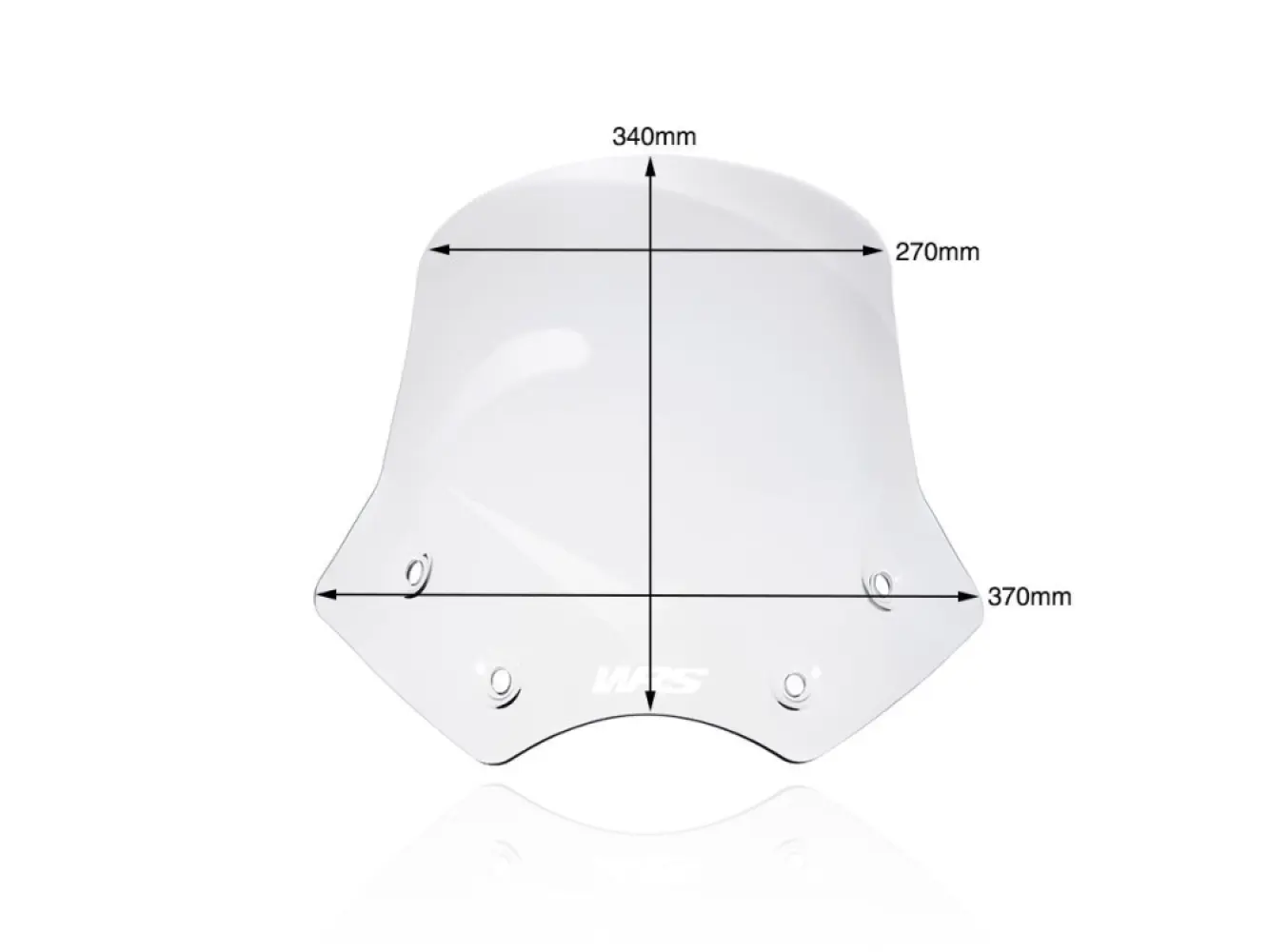 WRS - WINDSCREEN INTERMEDIO R1200R C - 23120662