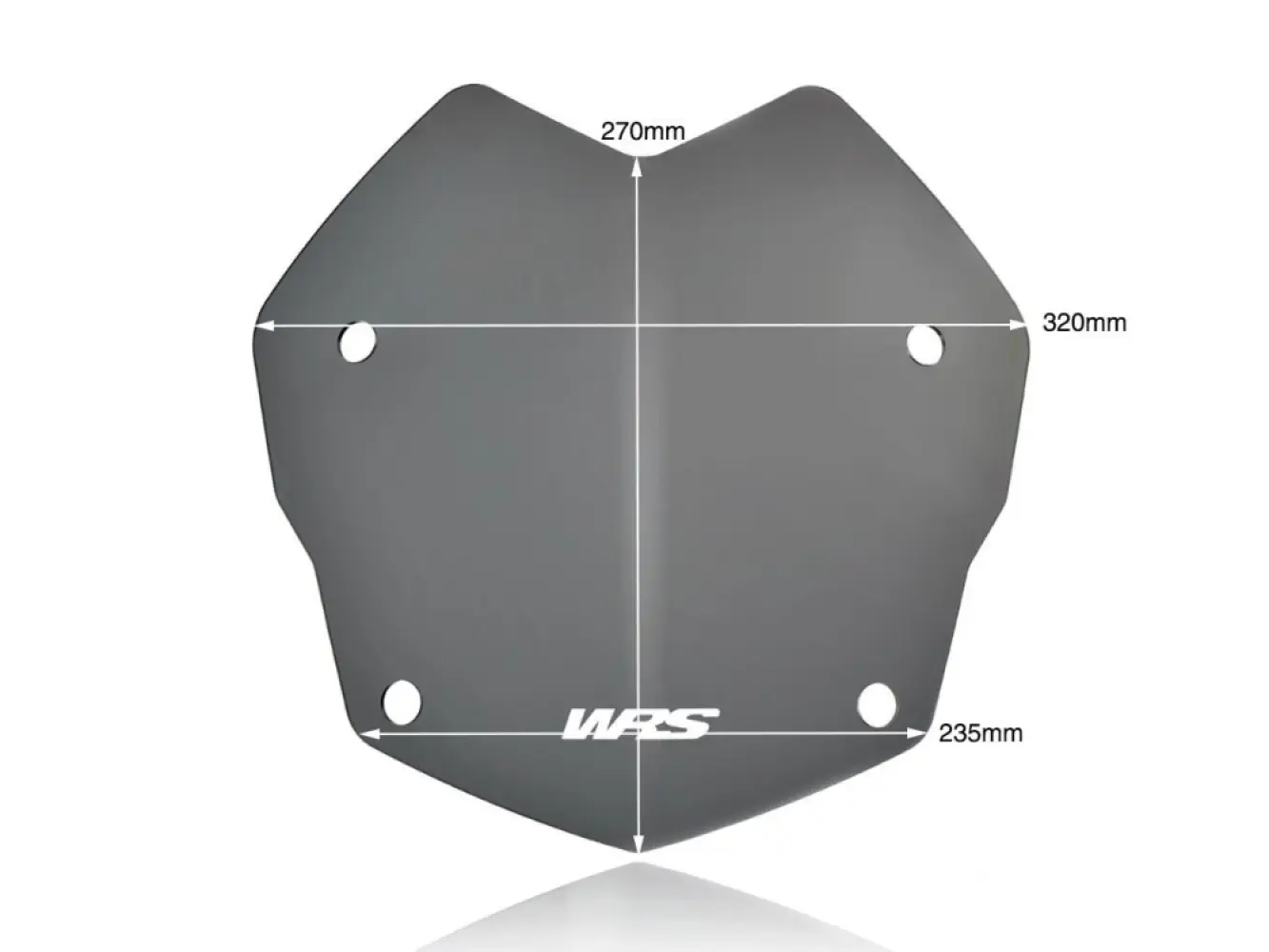 WRS - WINDSCREEN RALLYE R1250GS DARK - 23120664