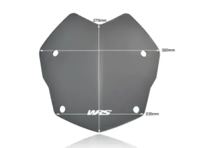WRS - WINDSCREEN RALLYE R1250GS DARK - 23120664