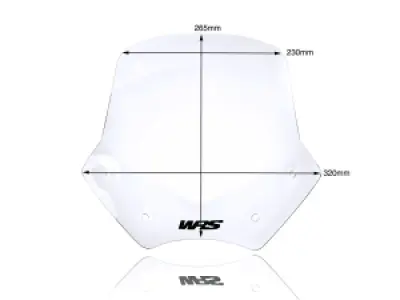 WRS - WINDSCREEN SPORT R1200R CLEAR - 23120666