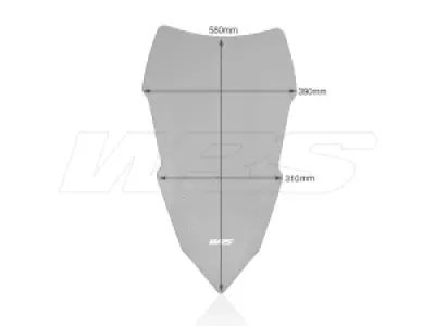 WRS - WINDSCREEN TOURING MT-09 TRACE - 23120756