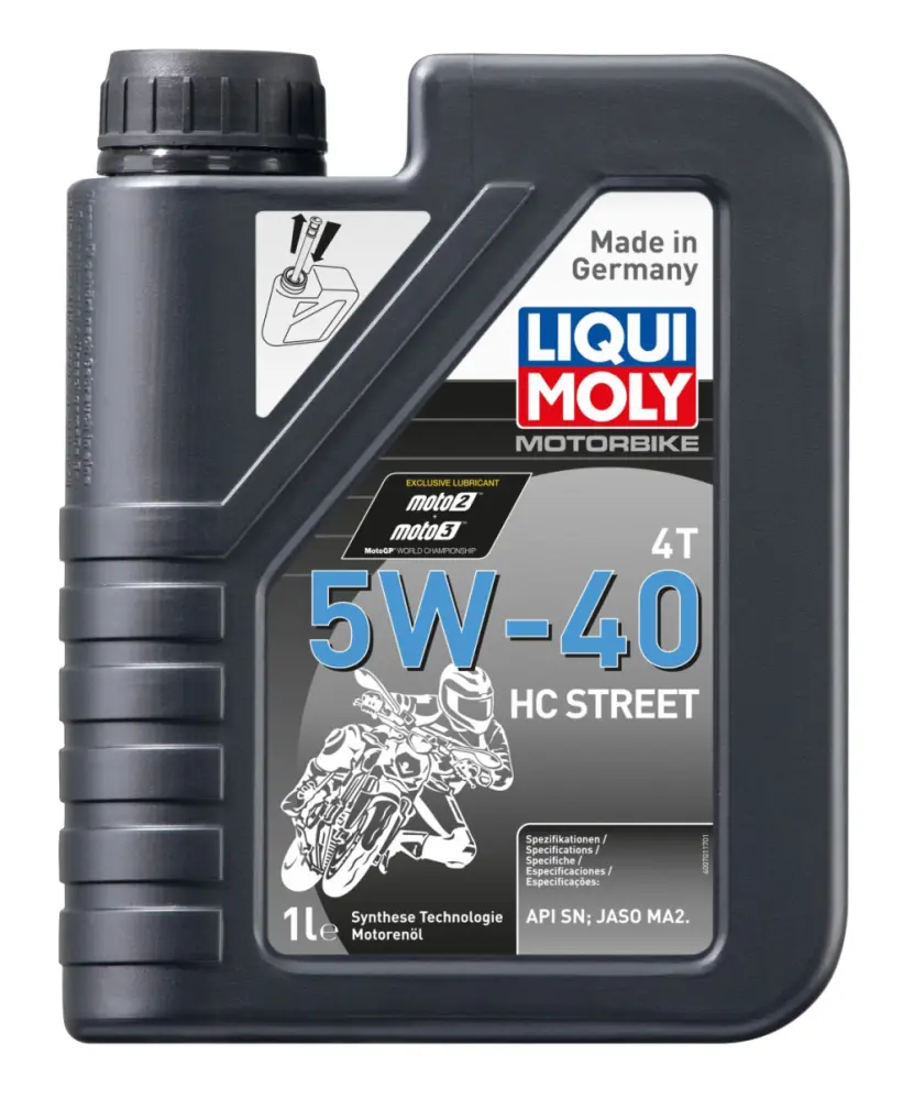 LIQUI MOLY - 4T 5W-40 HC STREET 1l - 36010513