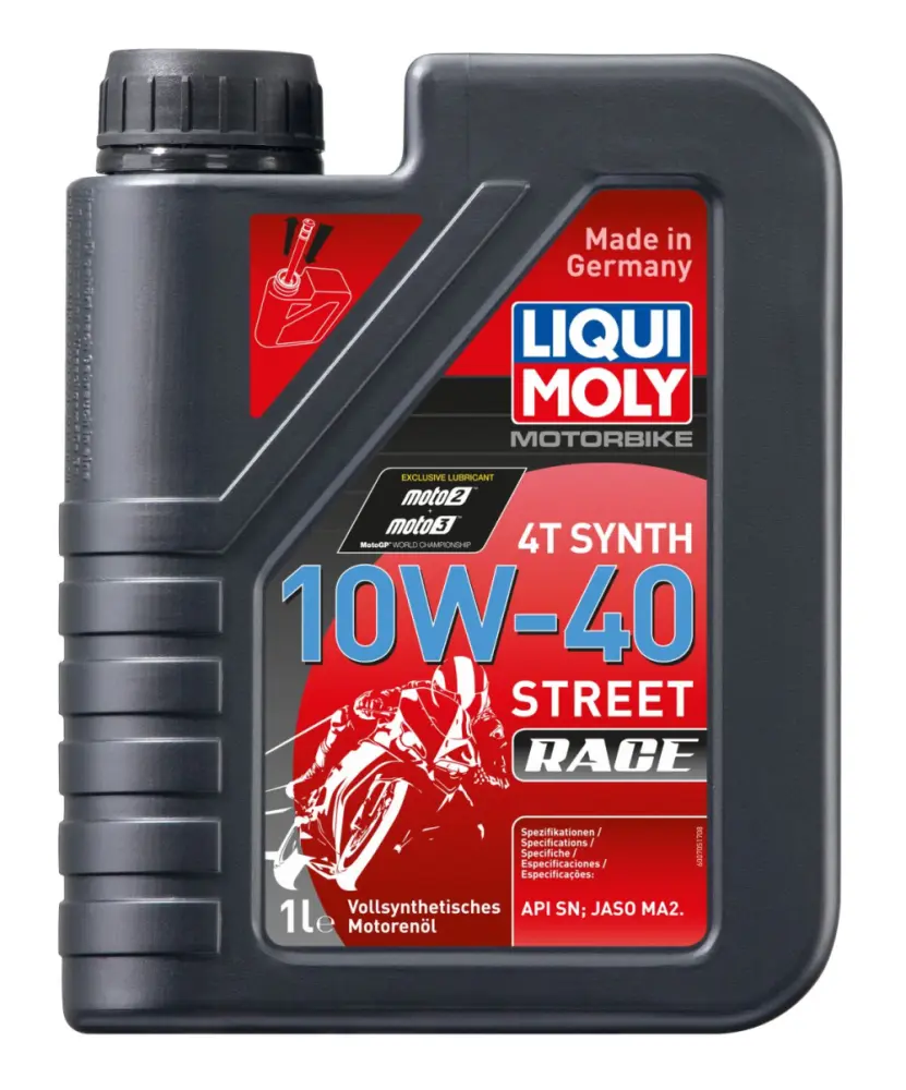 LIQUI MOLY - 4T SYN 10W-40 STR RACE 1l - 36010601