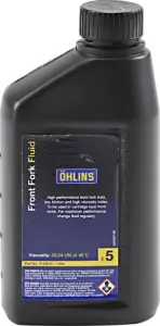 OHLINS - FRONT FORK OIL #5 SAE 7 5W 1L - 36090069