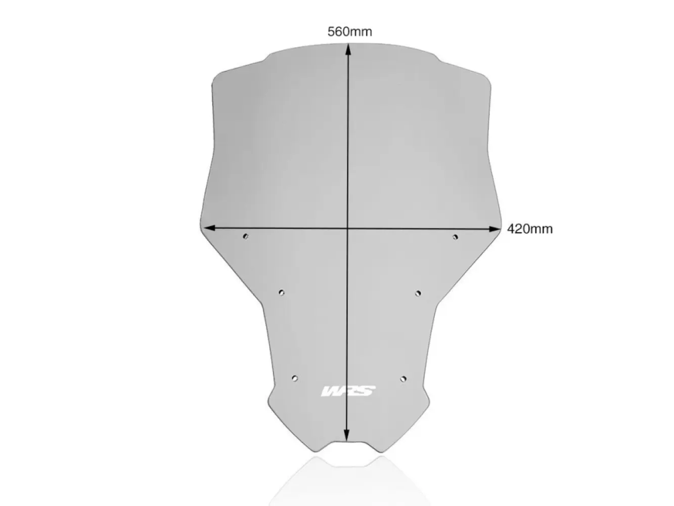 WRS - WINDSCREEN CAPONORD CRF1100L A - 23120794