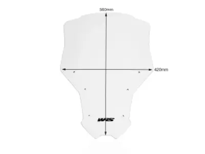 WRS - WINDSCREEN CAPONORD CRF1100L A - 23120793